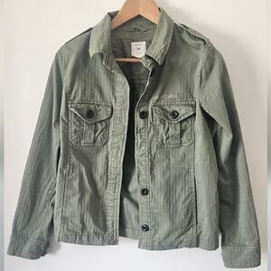 Gap Green Button-Up Jacket
